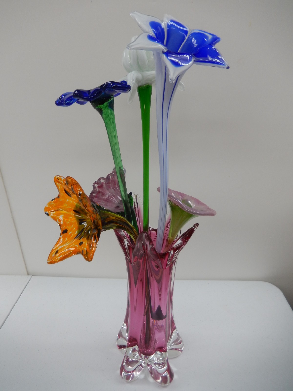 Glass Flowers – YOU PICK (See Description)