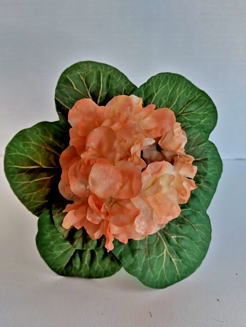 8″ ARTIFICIAL Semi-Miniature African Violet – no pot.