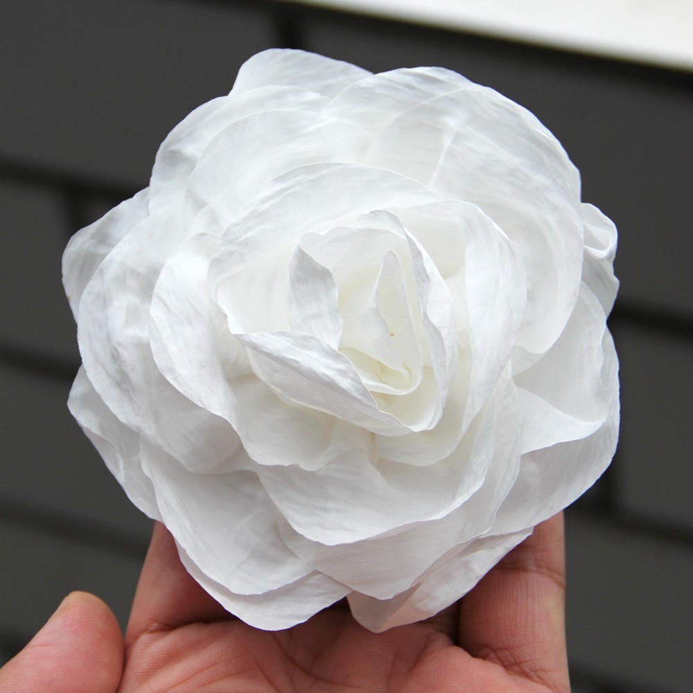 10cm Artificial Rose Flowers Heads Silk Fake Flowers for Home Dceor Wedding Deco