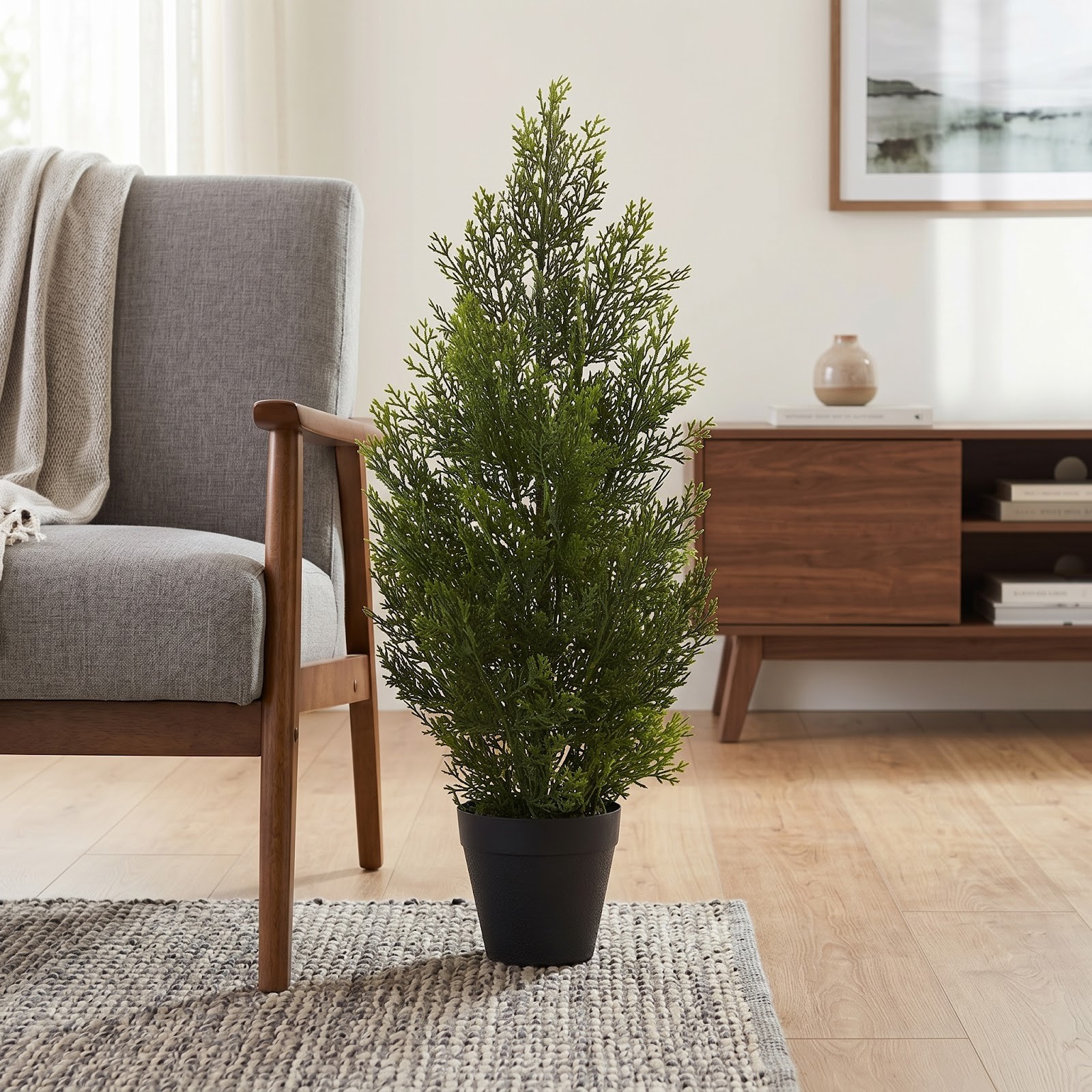 2′ Mini Cedar Pine Tree (Indoor/Outdoor)