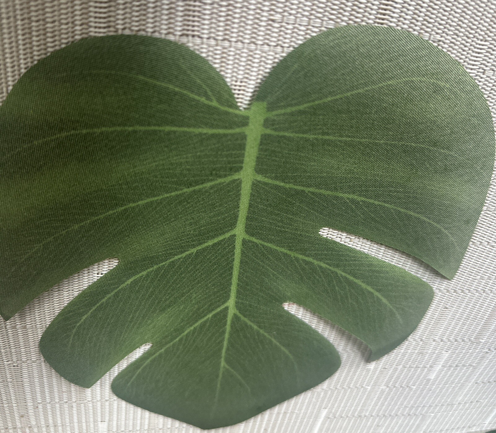Tropical Palm Monstera Artificial Plant Leaves Party Chic Event Decor 4 Pieces