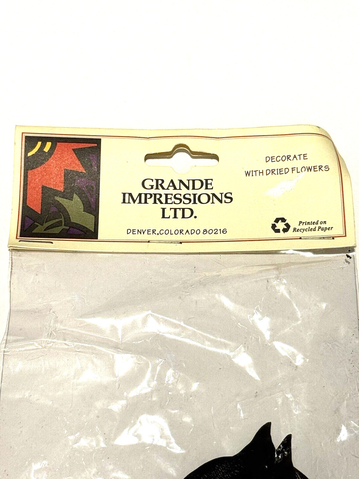 Grand Impressions Dried Florals Leaves Shark 825100 Wedding Craft Decor NEW READ