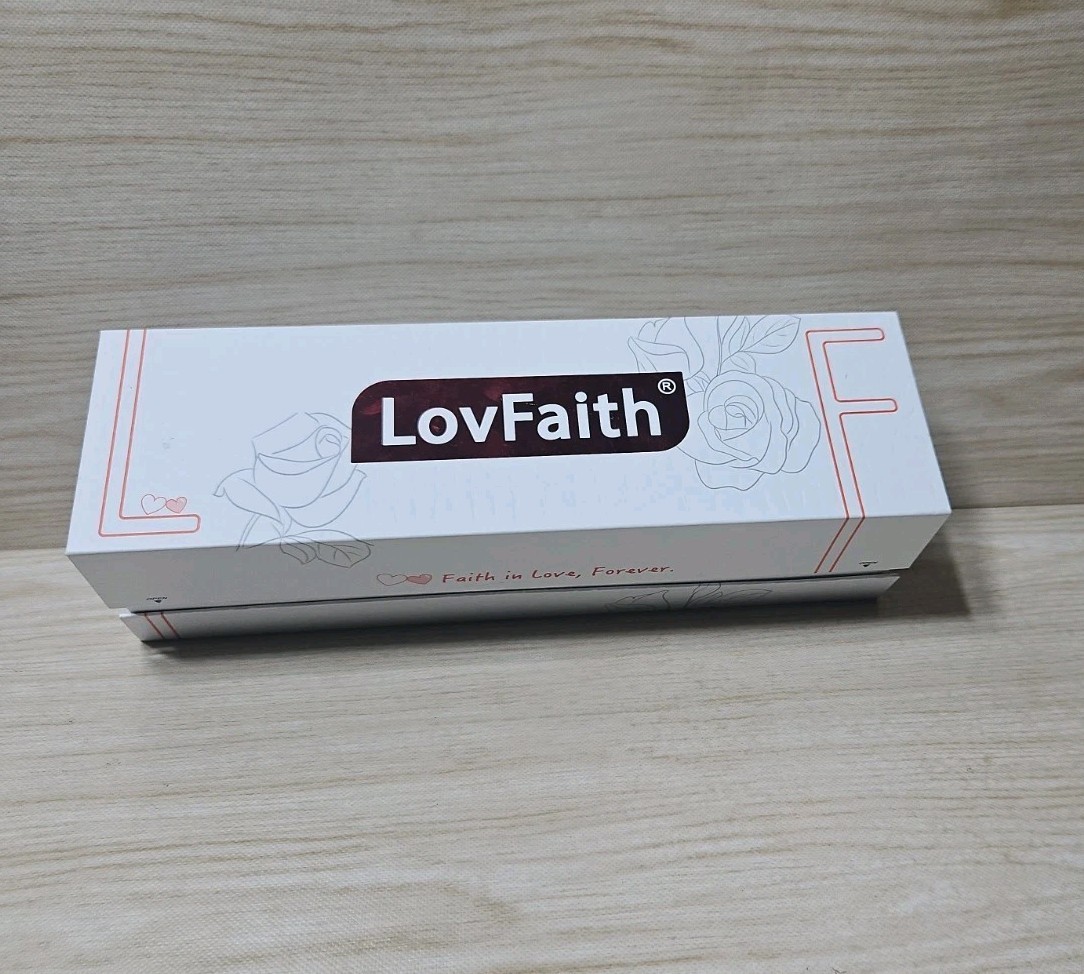 ** NEW In Box ** LovFaith Real Rose Dipped 24K Gold, Red