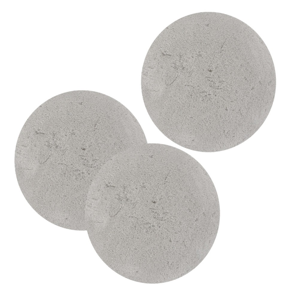 3Pcs Reusable Floral Foam Spheres Light Grey for Flower Arrangement Sets DIY