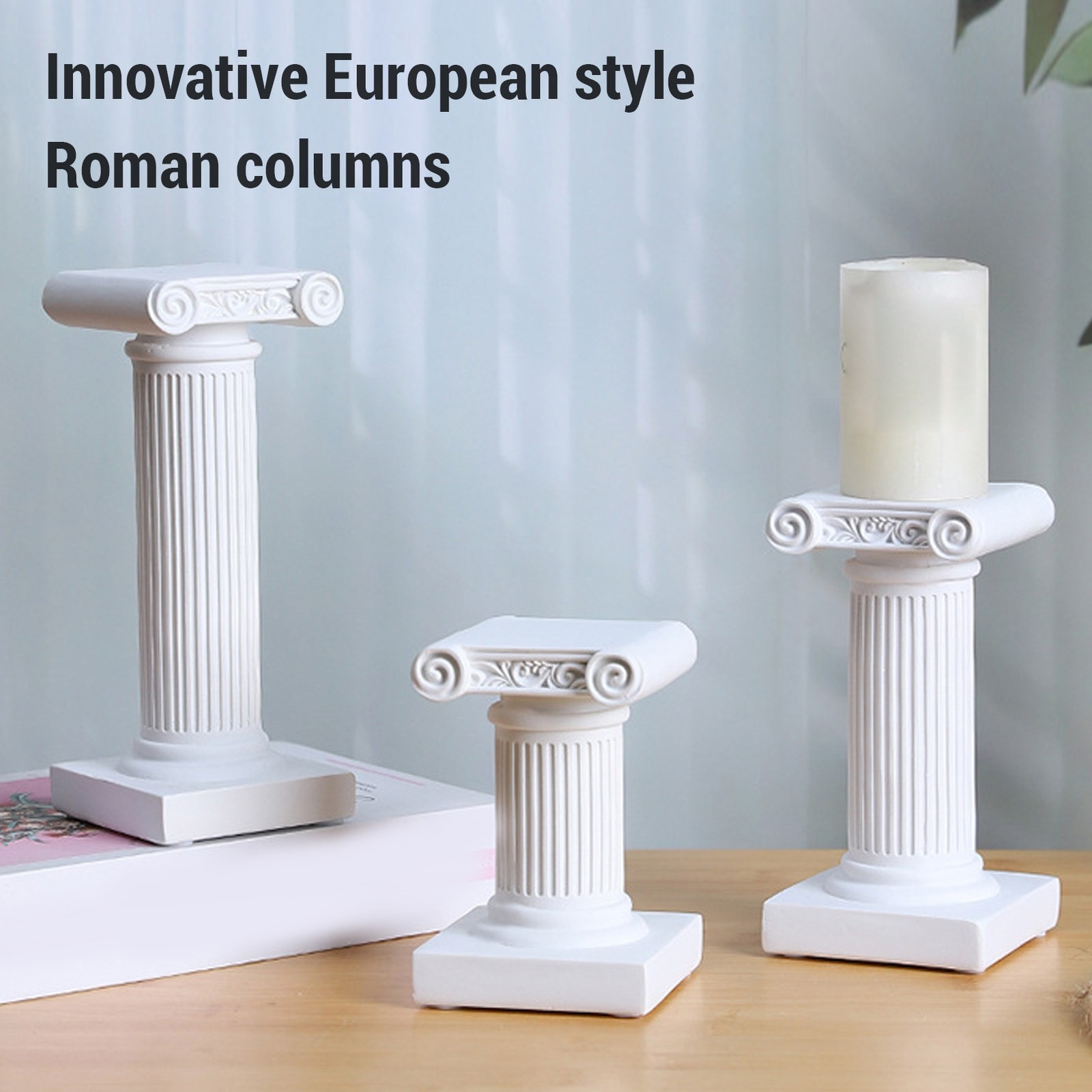 1-Roman Pillar Decor For Wedding Home Garden Outdoor MYNU