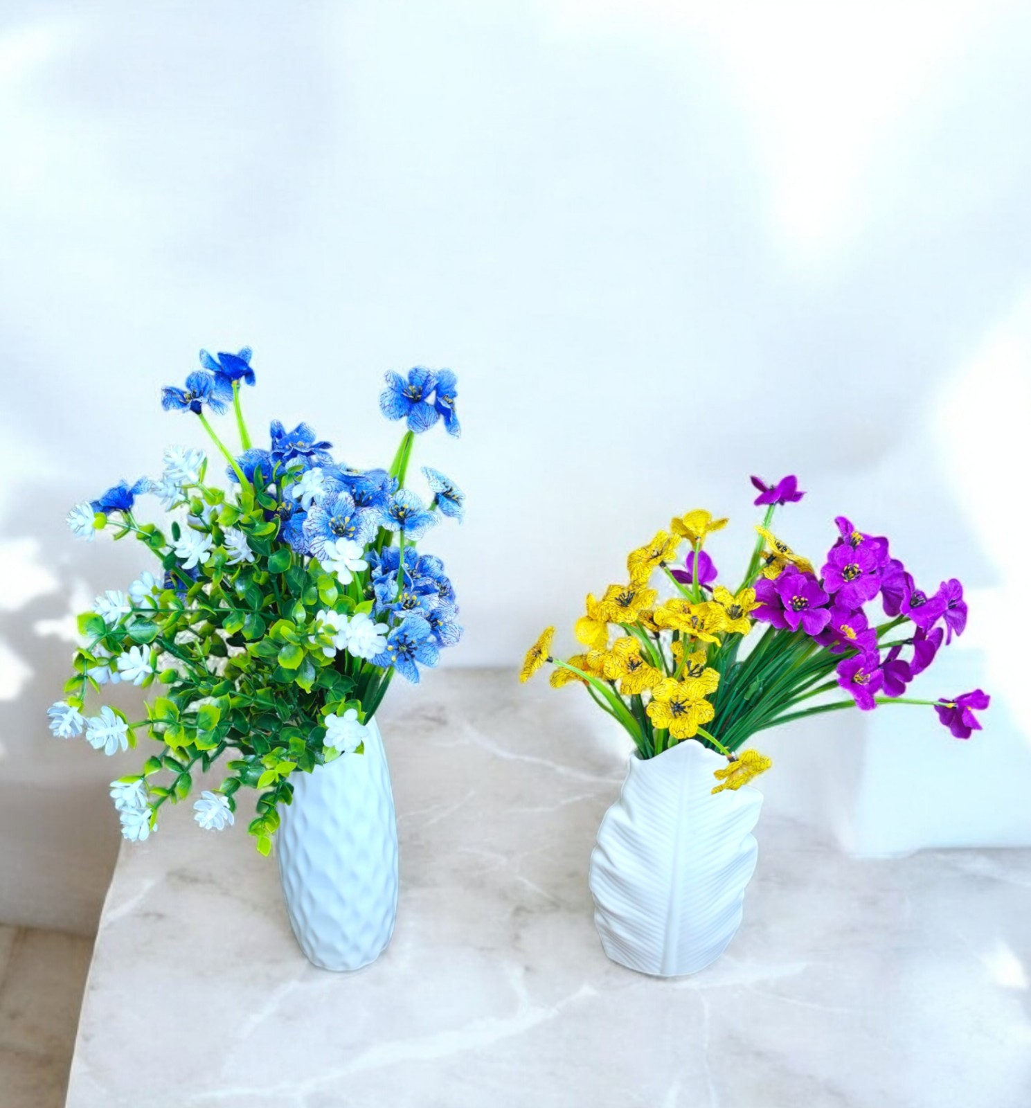 24 Bundles Colorful Beautiful fantasy-style artificial flower (not realistic)