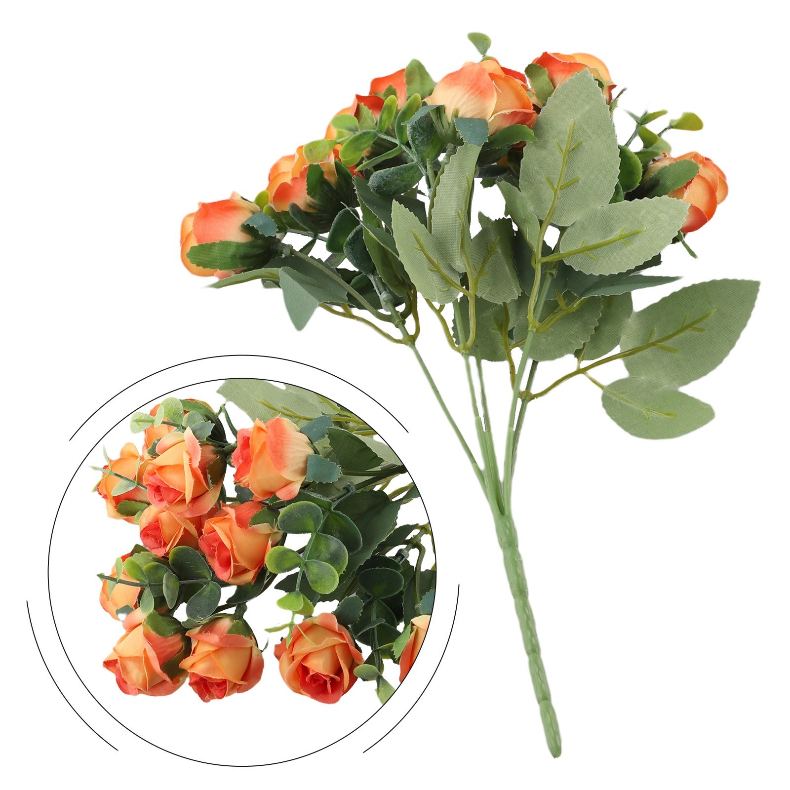 Lifelike and Beautiful Artificial Roses for Home and Wedding Decor 10 Heads