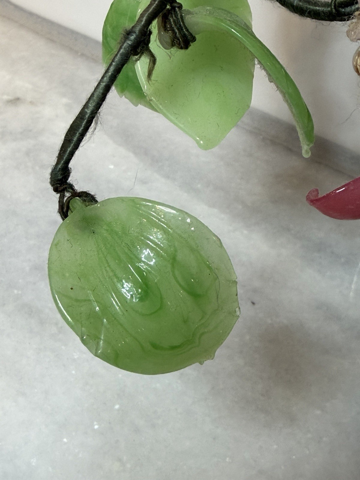 ✨ Vintage Gemstone Blossom Tree in Ceramic Pot ✨