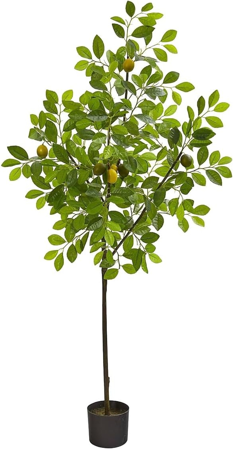 Lifelike 61″ Lemon Artificial Tree for Home or Office Decor