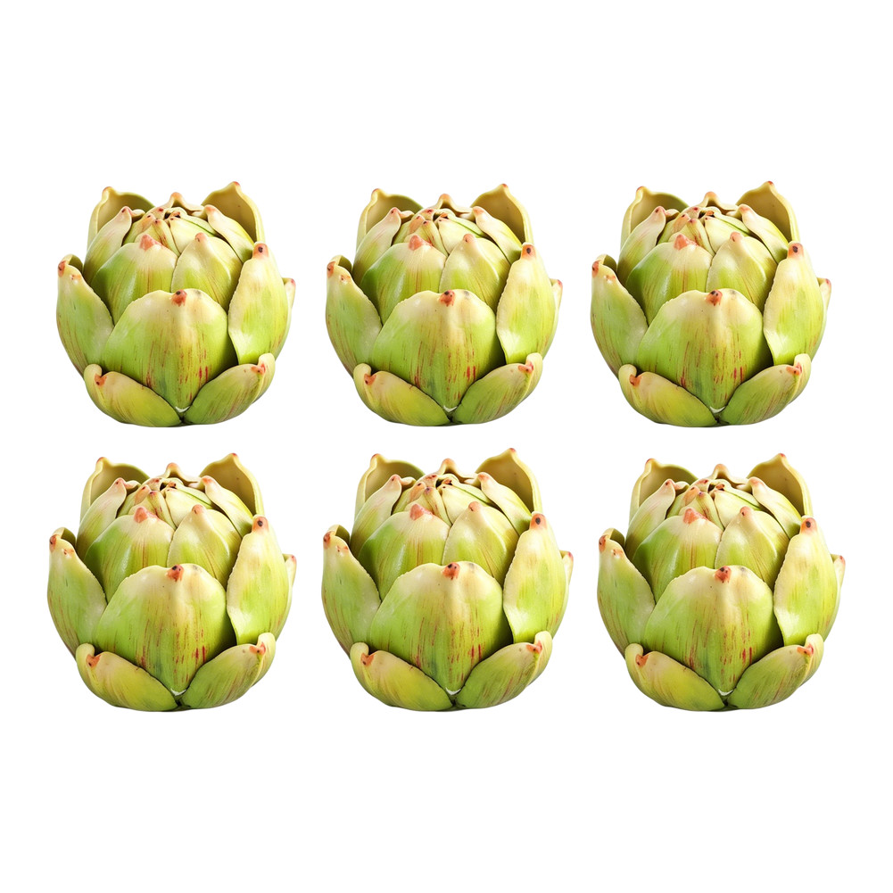 Artificial Artichokes For Glass Jar Arrangements Smooth Polyethylene Build