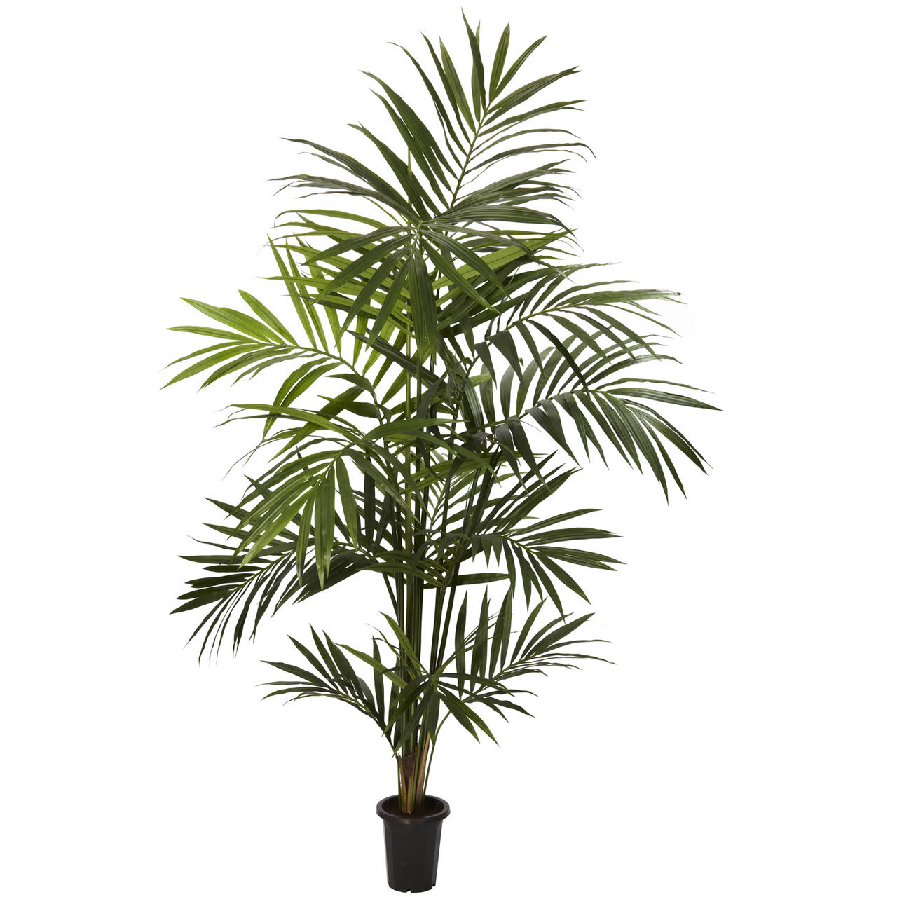 NEW HUGE 7′ SILK KENTIA PALM TREE ARTIFICIAL FAKE TROPICAL HOUSE PLANT – NN5335