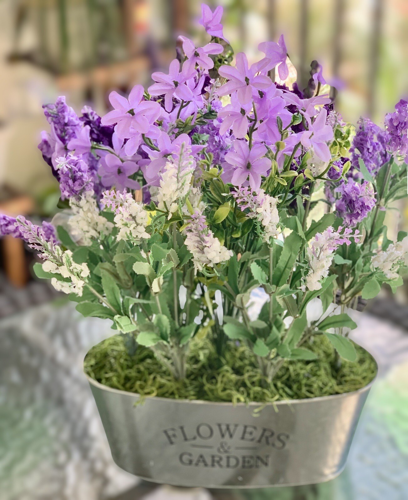 Flower Arrangement Lavender Flowers for Garden and Home Decoration CP00123