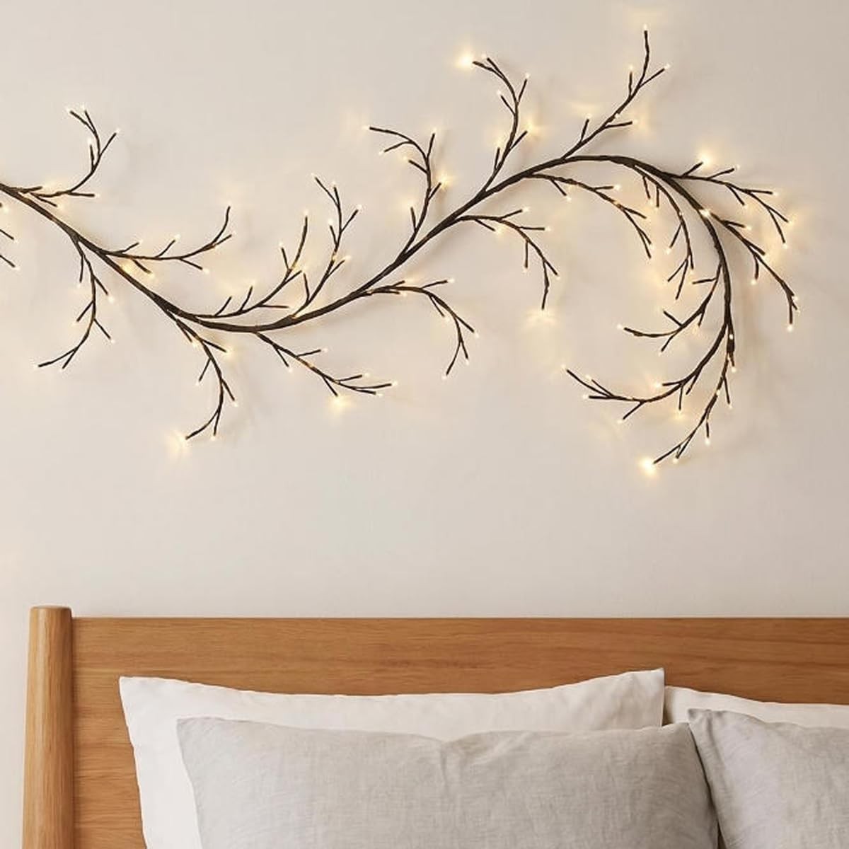 Lighted Willow Vine 7.5FT 144 LEDs Artificial Plants Tree Branches