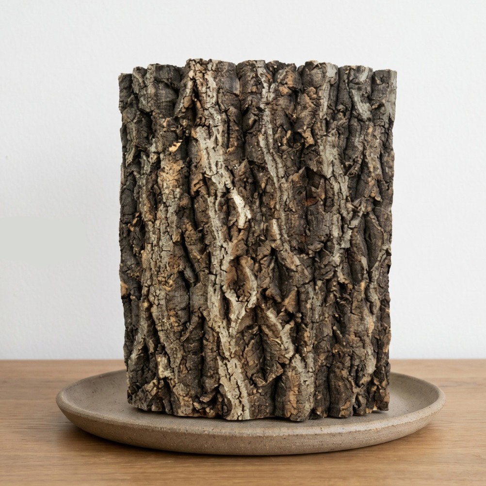 5Pcs Durable Reusable Cork Bark Sheets Natural Brown Reptile Climbing Wall Decor