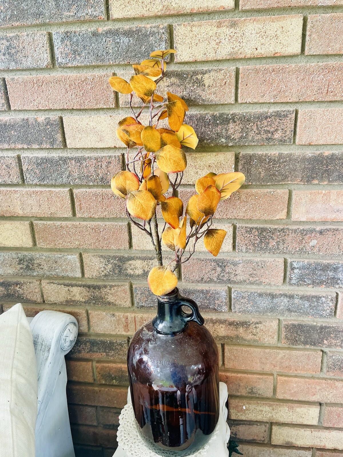 Gold Eucalyptus Pick, 28” One Pick Only