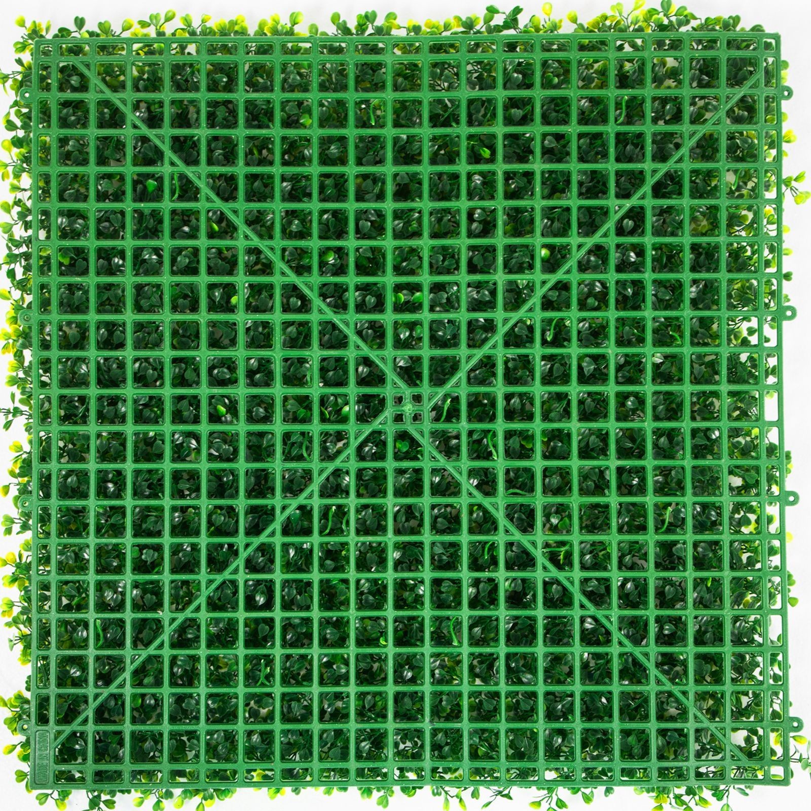 20-in x 20-in Artificial Boxwood Panels, 20PC for Garden Fence & Indoor Decor