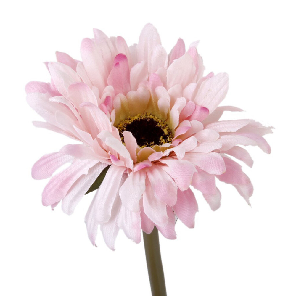 5pcs Artificial Gerbera Daisy Flower for Wedding Home Decoration (Pink)