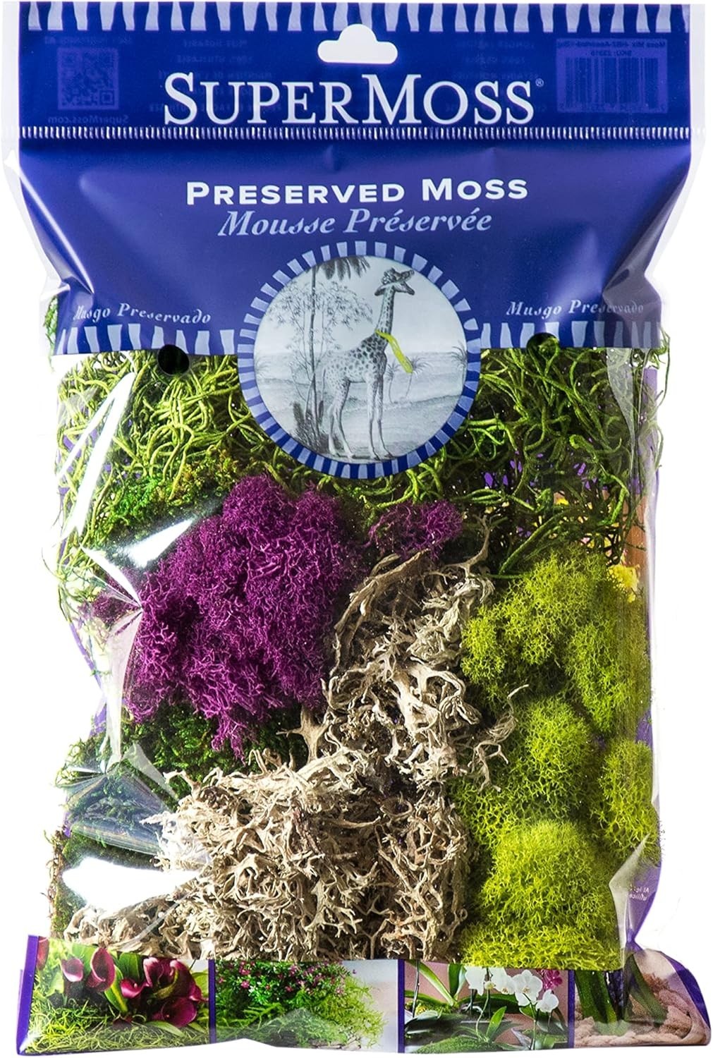 Natural Moss Collection, 120 cu.in.
