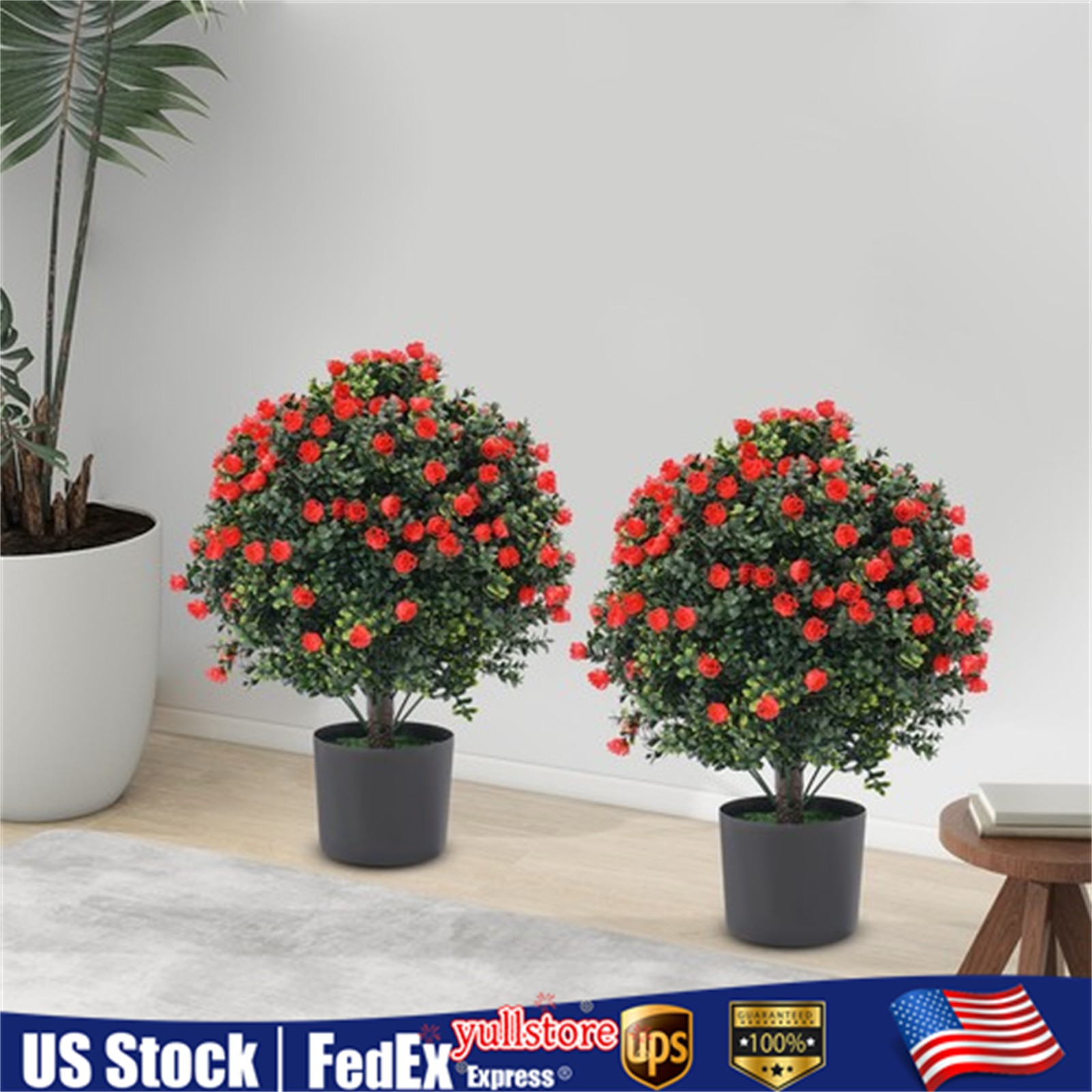 Artificial Potted Bushes, Artificial Potted Plants, UV Resistant Potted Plants