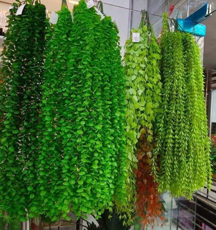 Artificial Hanging Plants Fake Vine Ivy Garland Greenery for Home WallRoom Decor