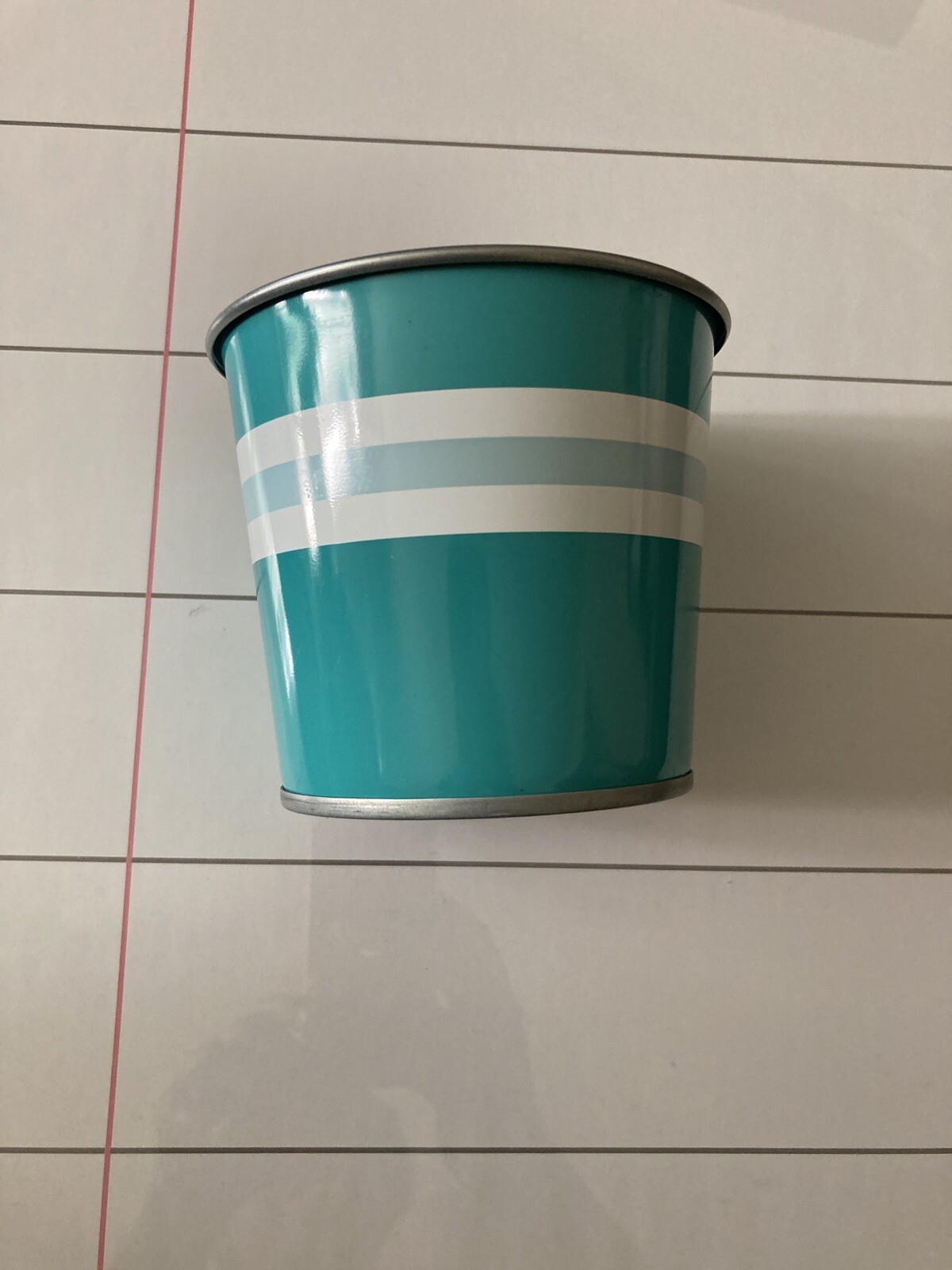 Ikea KAKIPLOMMON Plant pot, indoor/outdoor turquoise, 4 ¼ “