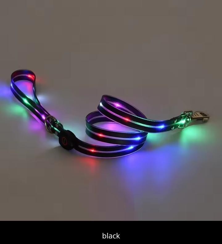 LED Glowing Nylon Strip Night Safety Decorative Ribbon Adjustable Luminous Strip