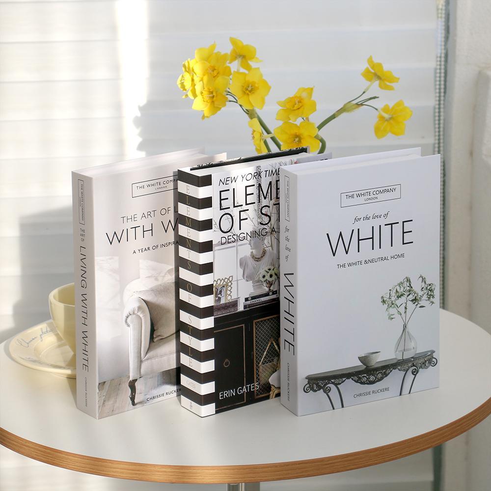 Luxury Fake Books For Home Decoration Accessories for Living Room Tables Desks