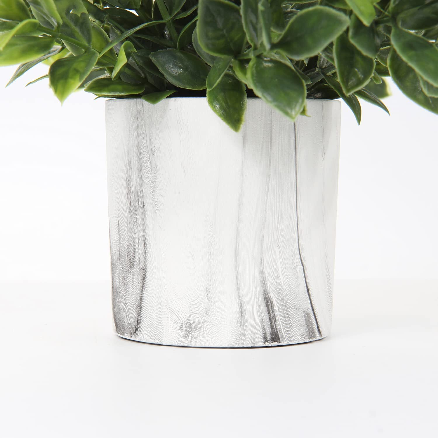 Faux Plants Indoor Artificial Mini Potted Plants Plastic Green Plant Small Fa…