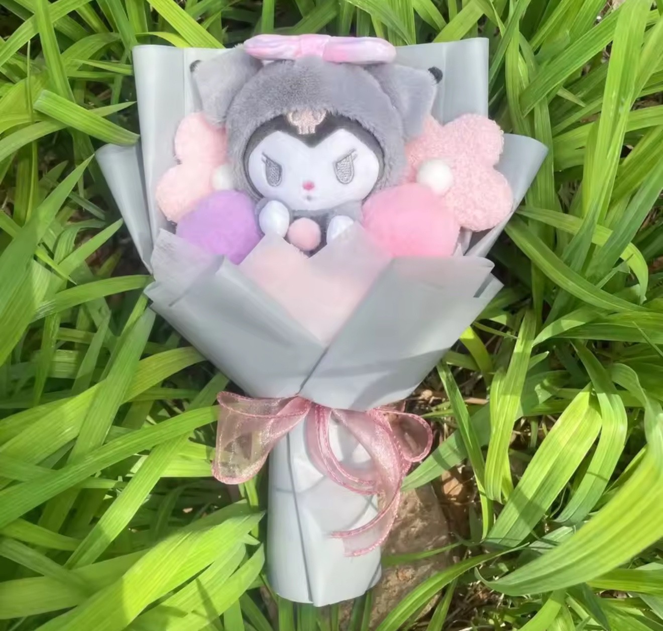 Sanrio Bouquet Floral Arrangement Kuromi Hello Kitty My Melody Cinnamoroll