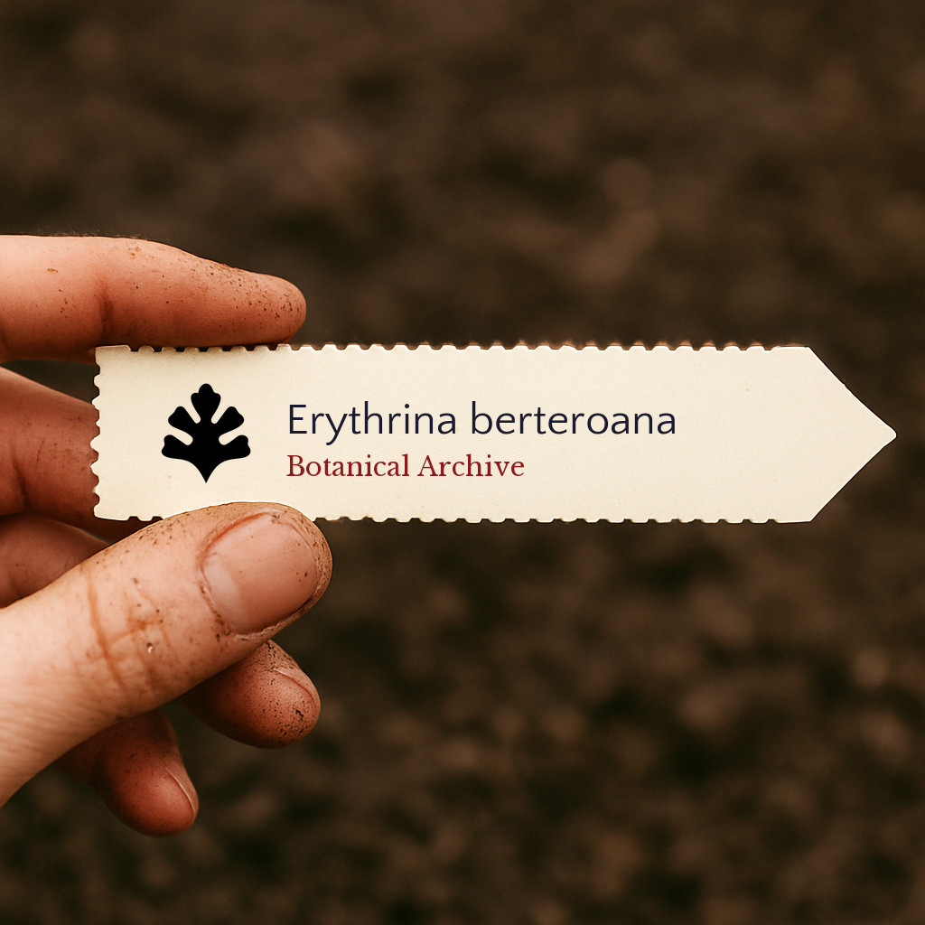 Erythrina berteroana SEEDS – Coral bean | Immortelle
