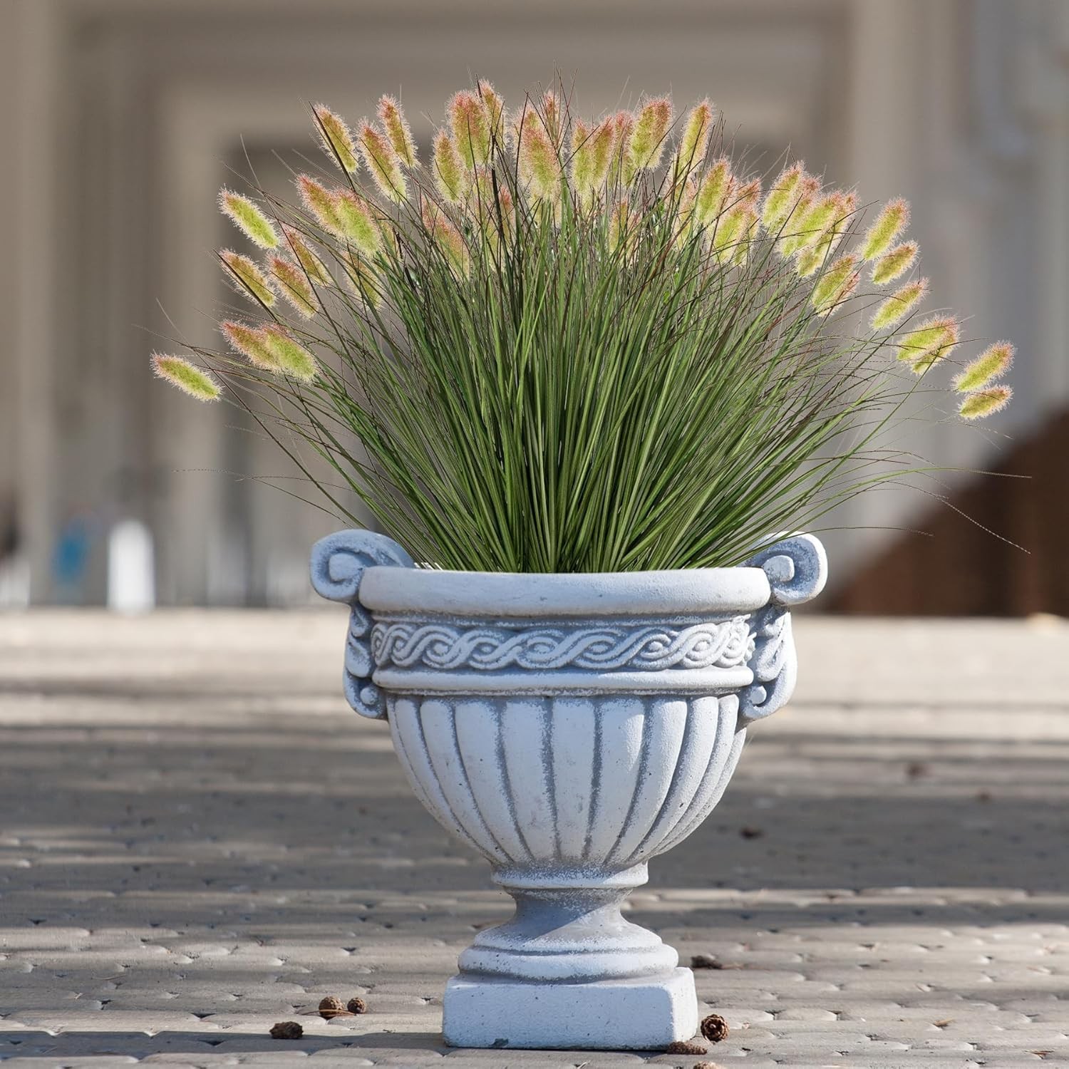 Artificial Grass, Fake Grass, Artificial Shrubs, Wheatgrass Cattails Fake Grass