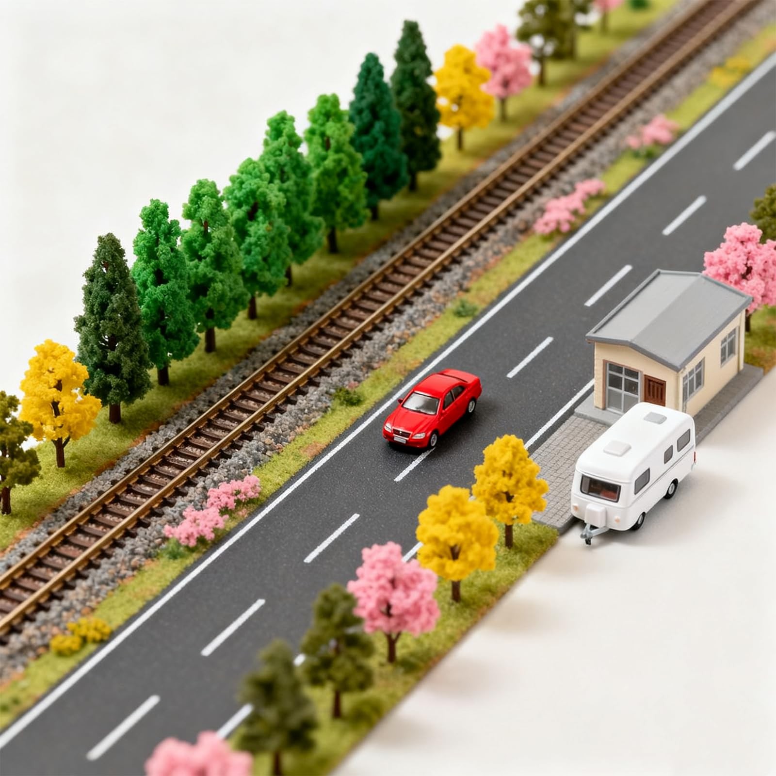 Model Trees for Diorama Small, Model Trees for Crafts, Mixed Plants for Land …