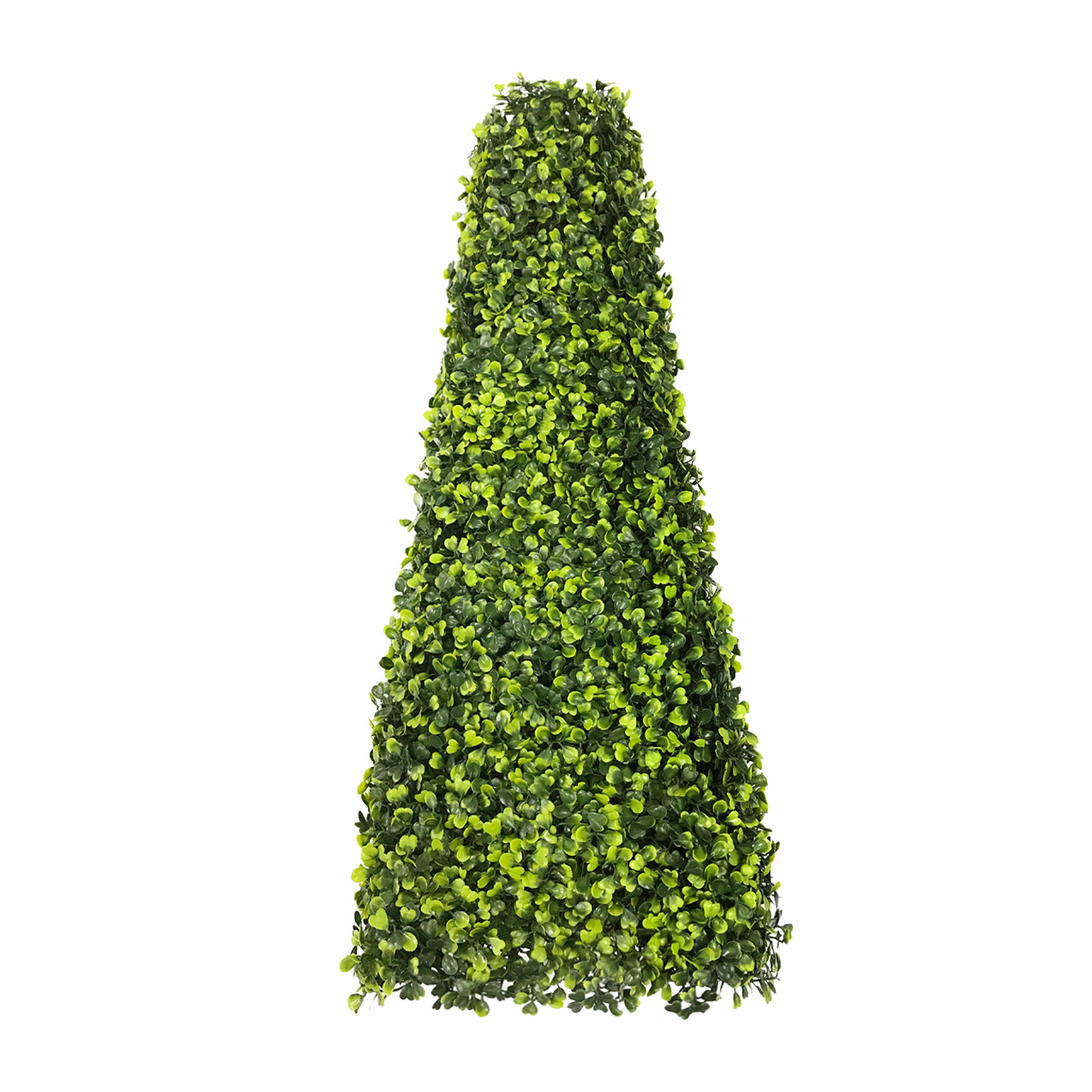 25.6” Artificial Topiary Tree Faux Boxwood Tower Home Garden In/Outdoor Decor