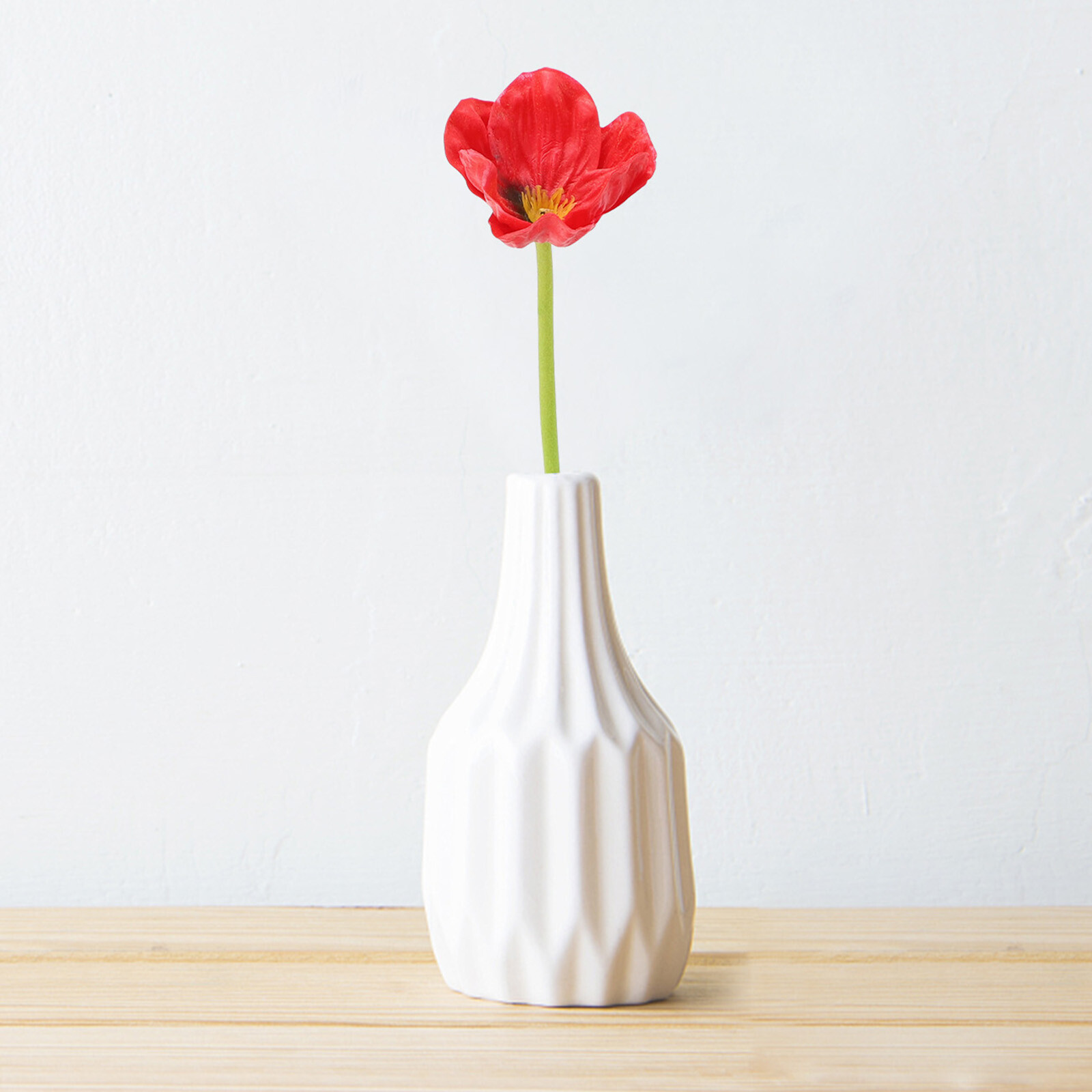 Artificial Poppy Silk Flowers Wedding Bouquet Desk Room Decor Ornaments Deco FFG