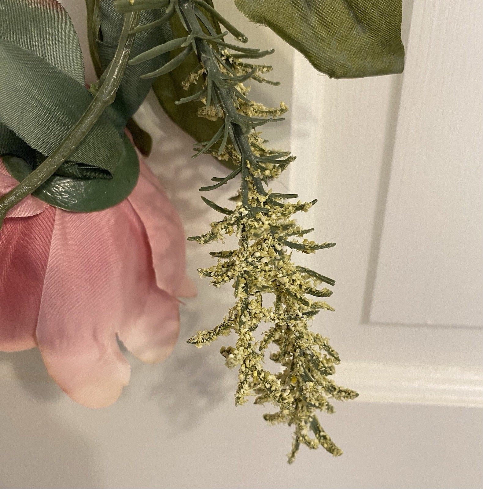 2 Artificial Pink Peony & Rose 6Ft Garland Shower Party Arch Table Runner Flower