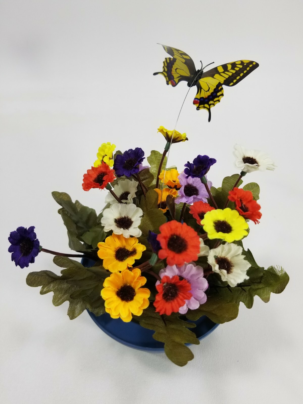 Harvest Light Flowerpot Fluttering Butterfly 3 Colors Spring Decorative Beauty