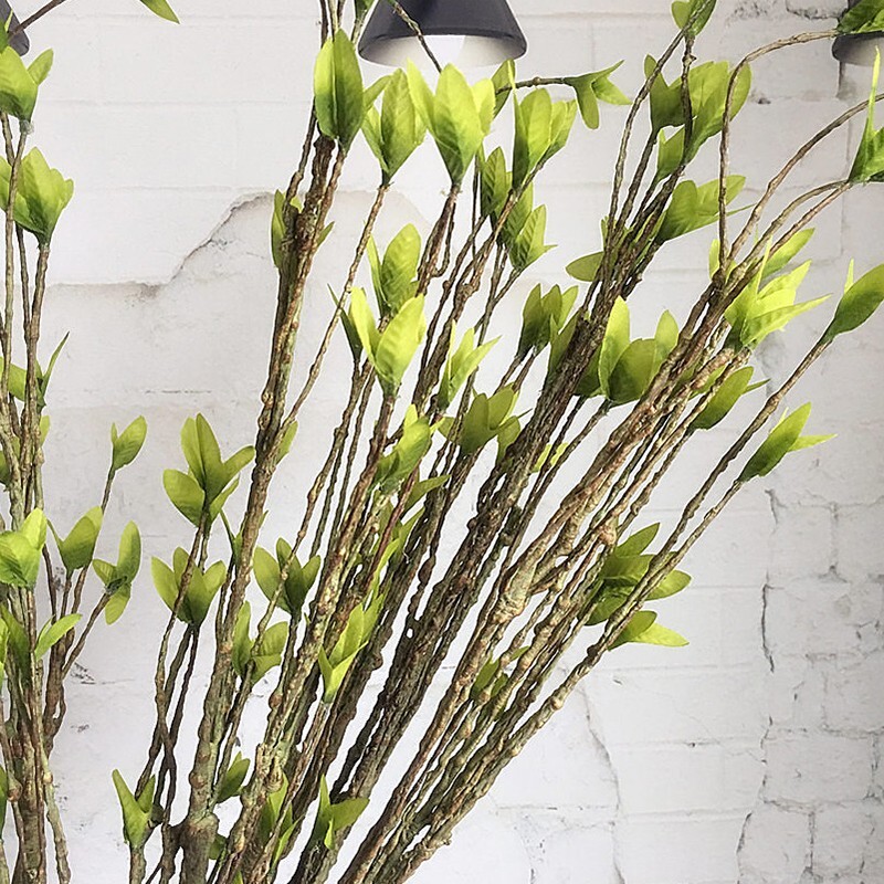 Simulation Dry Vine Artificial Plants Green Leaf Tree Branch DIY Home Decor