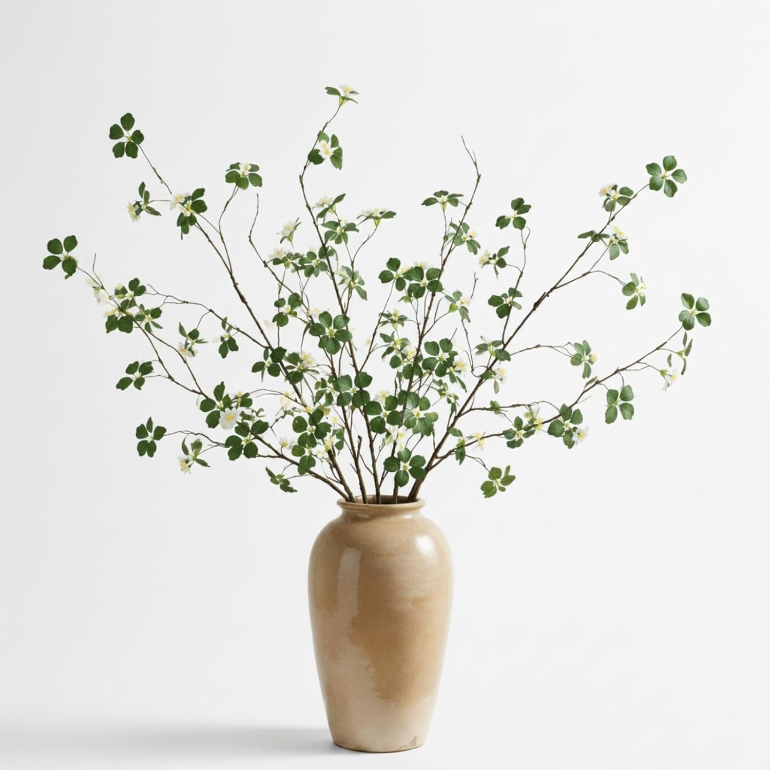 47.2″ Tall Faux Flower Branches – 6 Pcs Rattan Lotus for Home Decor