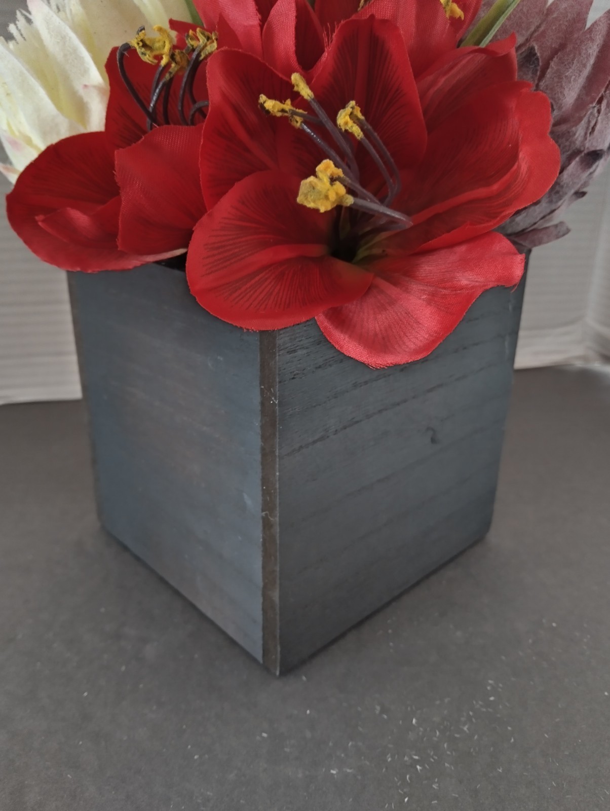 Artificial tropical floral arrangement