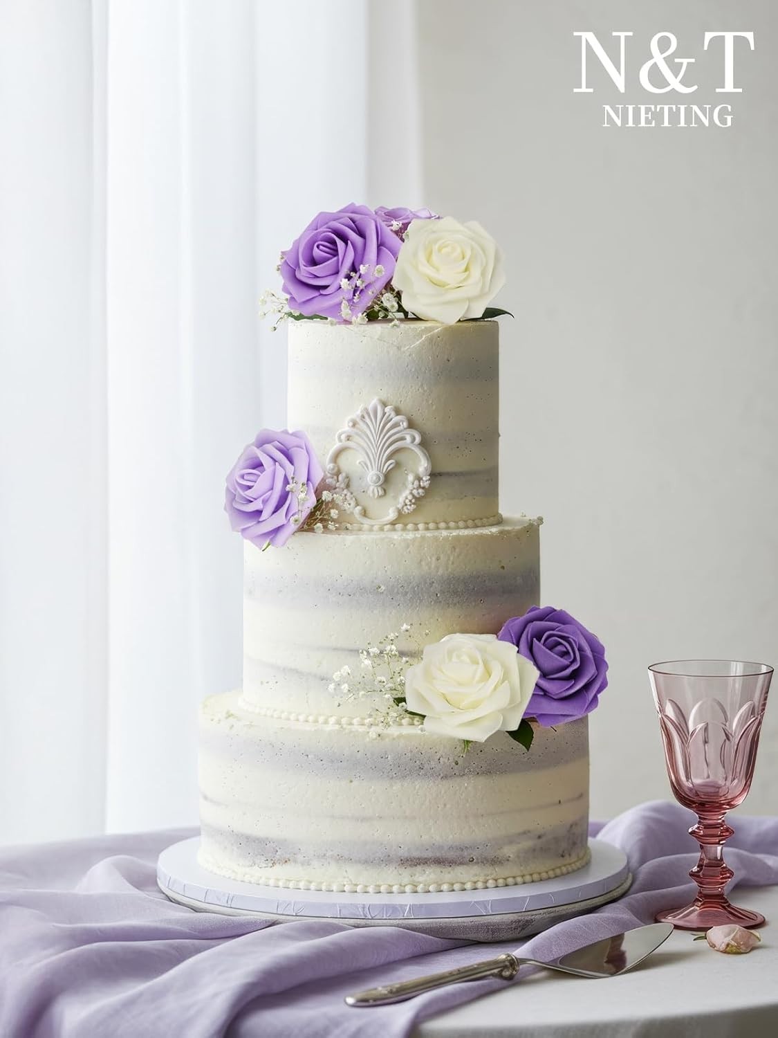 Reusable 25pcs Foam Roses in Purple – Elegant Flowers for Every Celebration
