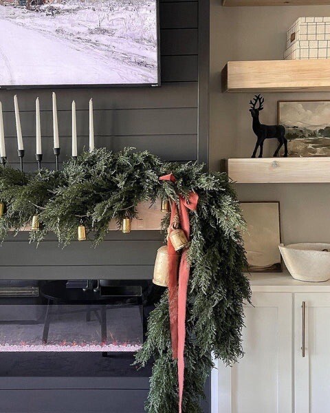 60” Cedar Topiary Artificial Garland Holiday Door Home Decor. Retail $89