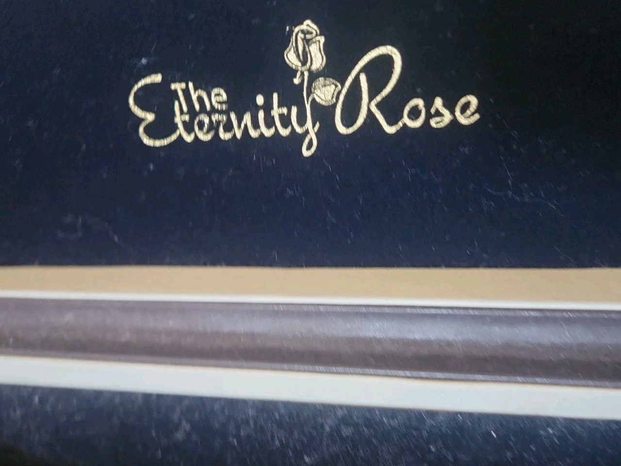 The Eternity Rose Real Rose Flower Dipped in 24K Gold with Box