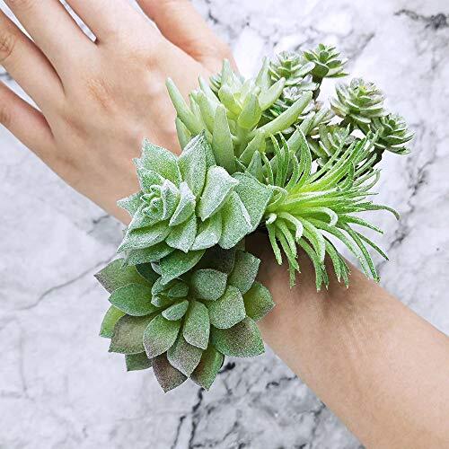 11Pcs Artificial Succulents Plants Mini Fake Unpotted Succulents for Home Office