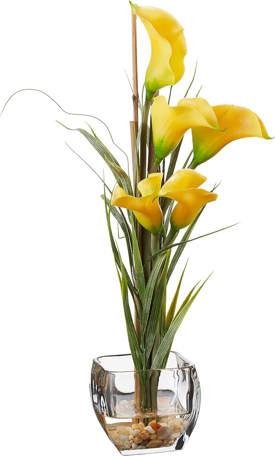 Calla Lily Liquid Illusion Silk Flower Arrangement