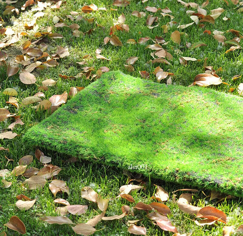 New Artificial Moss, Fake Green Plants, Room and Garden Decoration