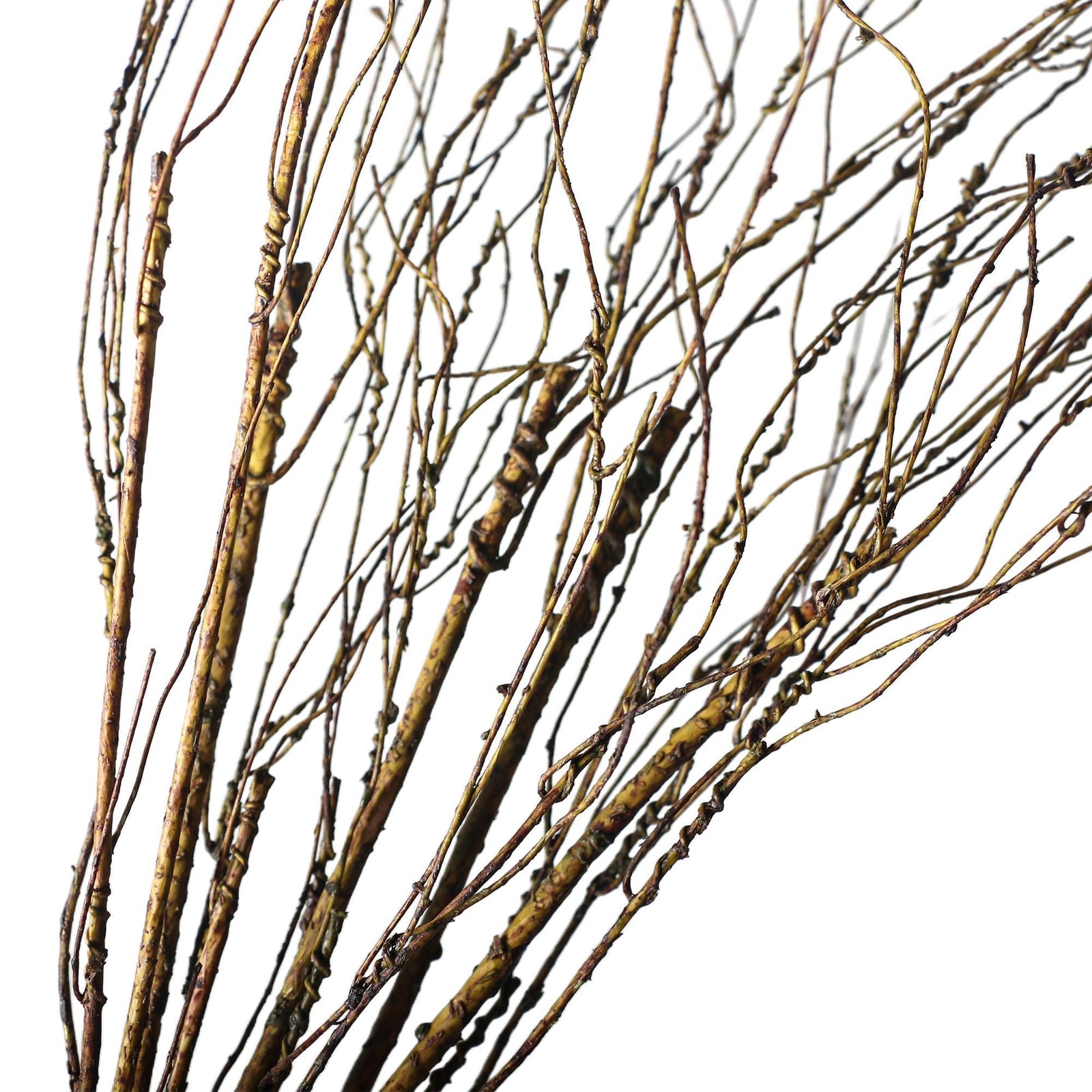 5PCS Artificial Curly Willow Branches for Vase Lifelike Bendable Faux Twigs F…