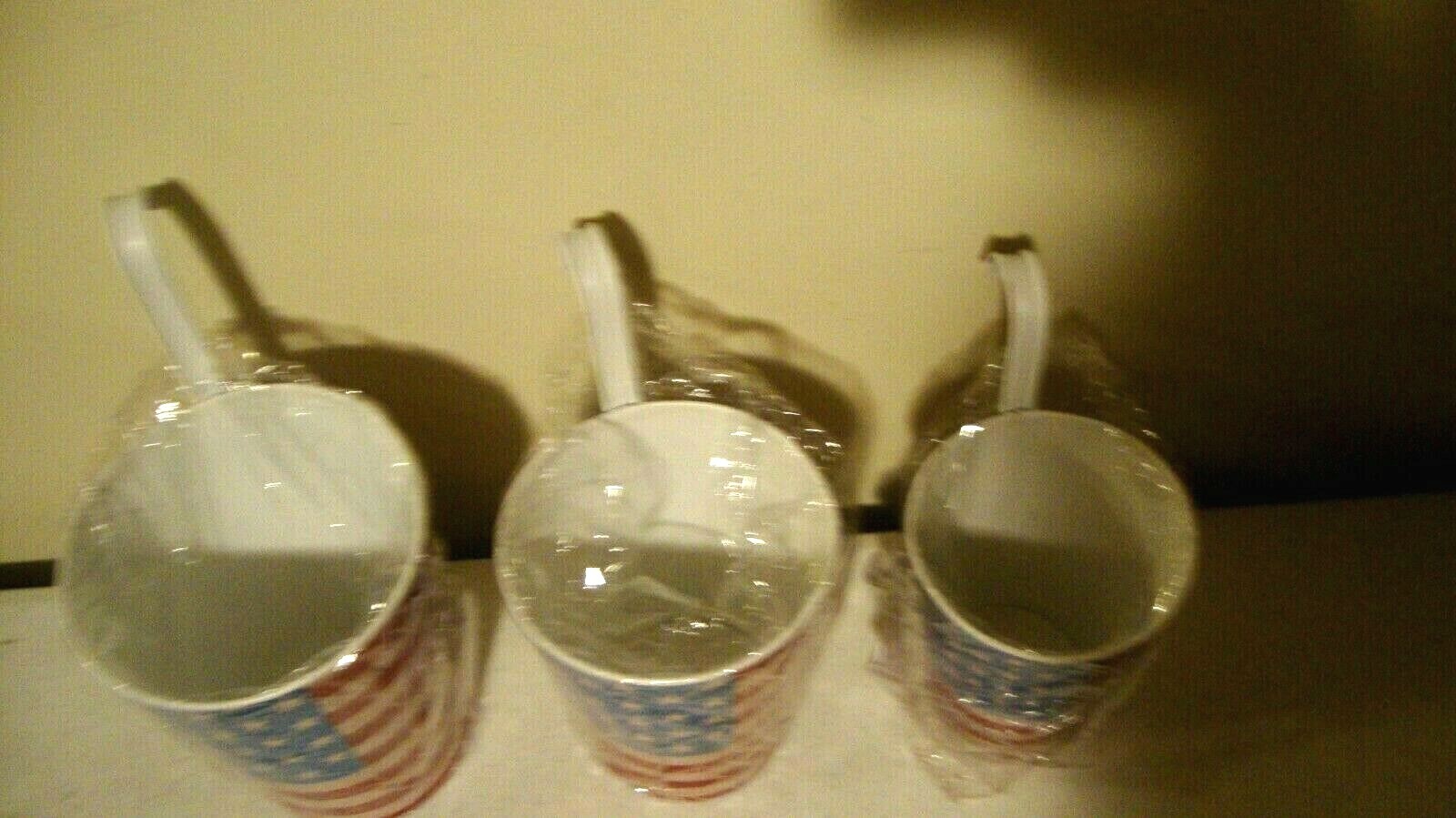 American Flag Hanging Planters – set 3