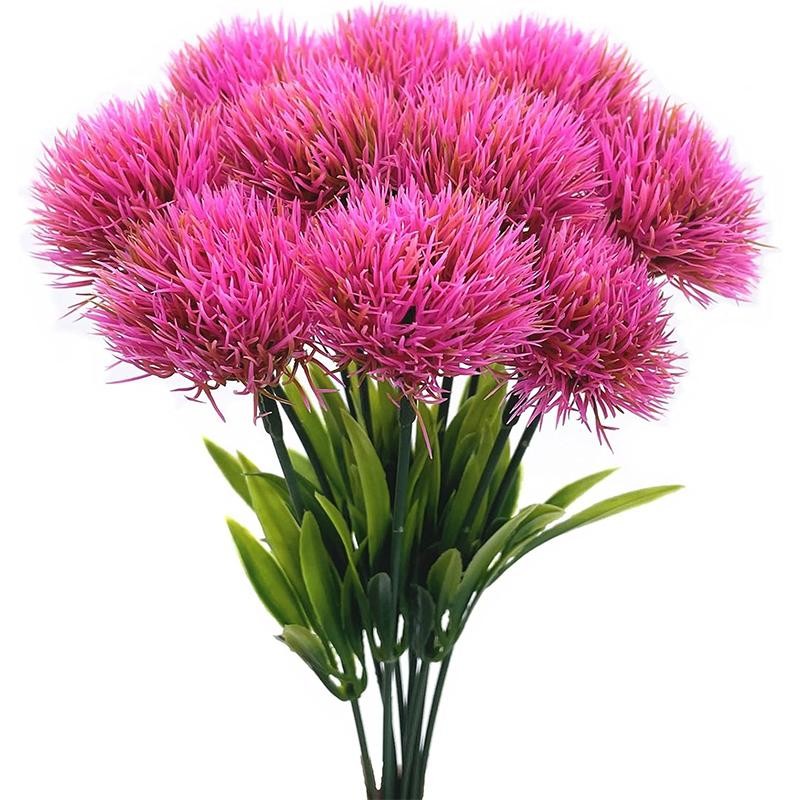 Artificial Dandelion Bouquet 3/5/10pc 26cm Fake Flowers for Home & Wedding Decor