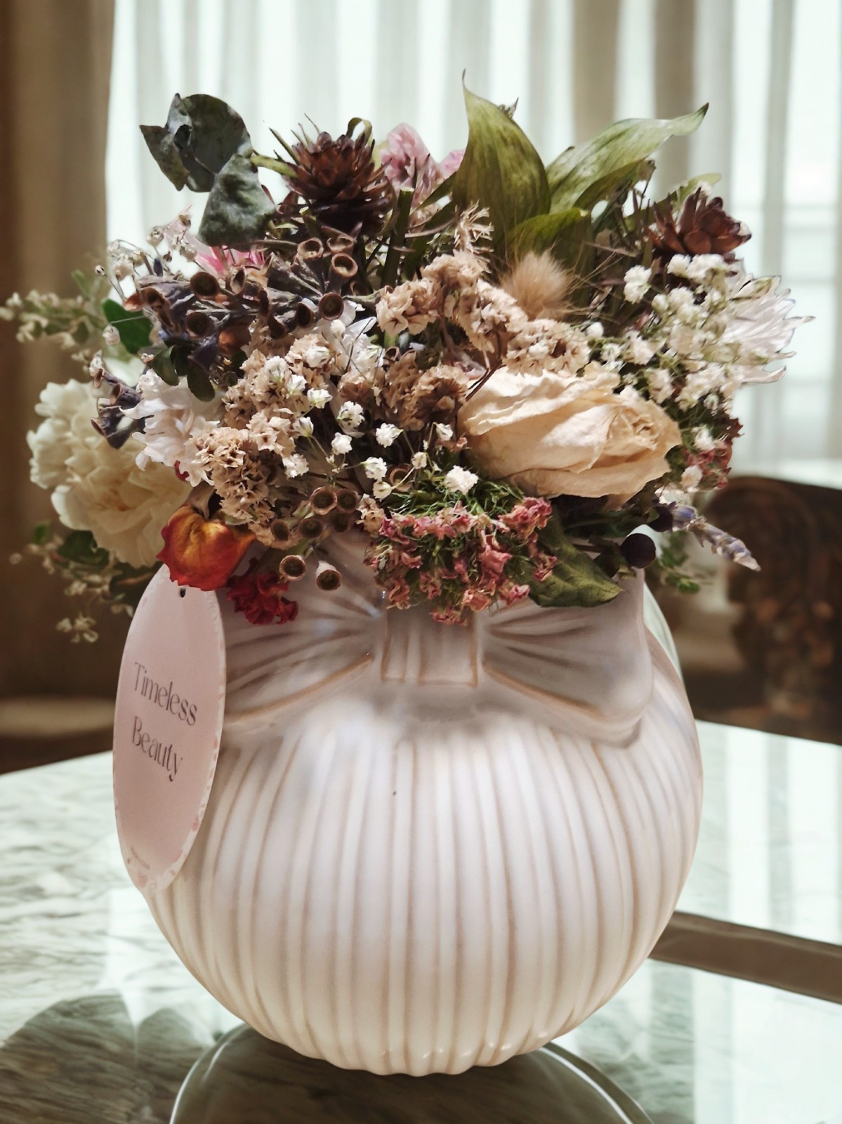 “Summer Breeze Scents Dried Arrangement”