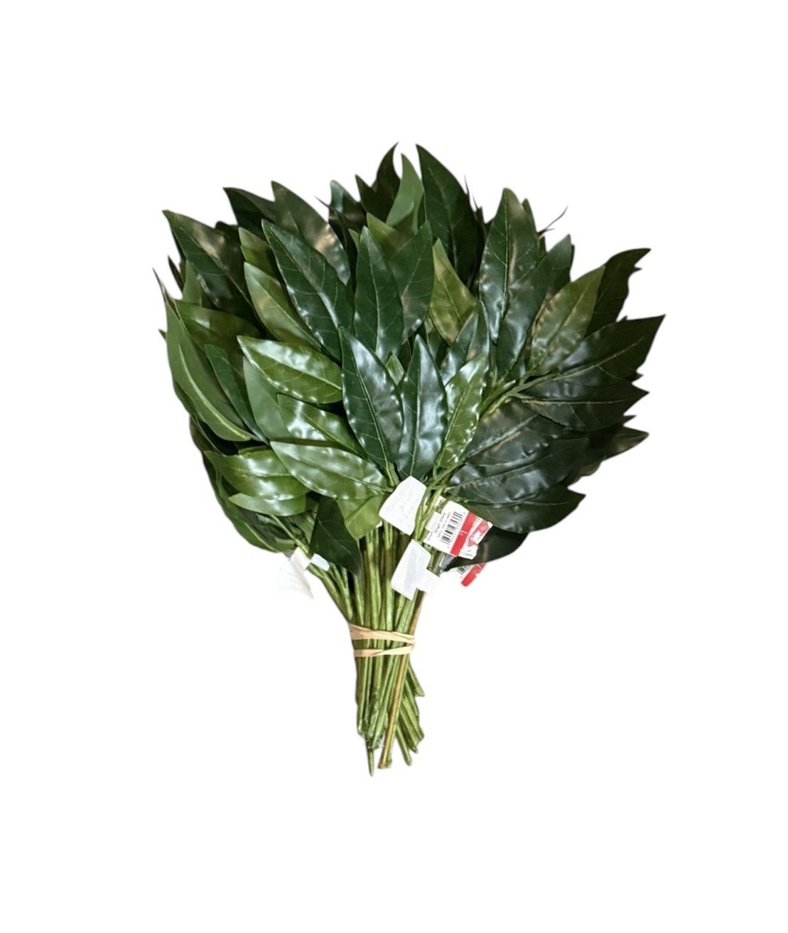 Green Artificial Leaves Stem Plastic Flower Cemetery Leaf Picks Home Over 175 Pc